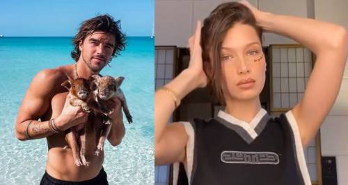 Andrea Damante si prende un due di picche da Bella Hadid